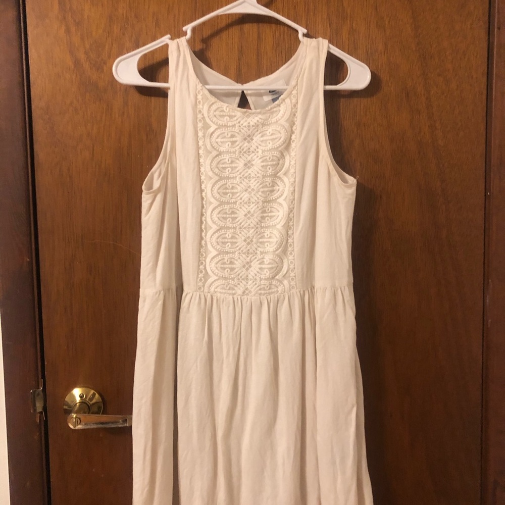 Cream casual dress!